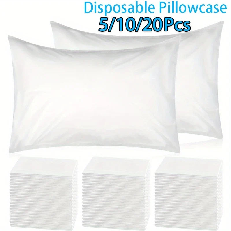 Rest Easy Disposable Travel Pillow Cover