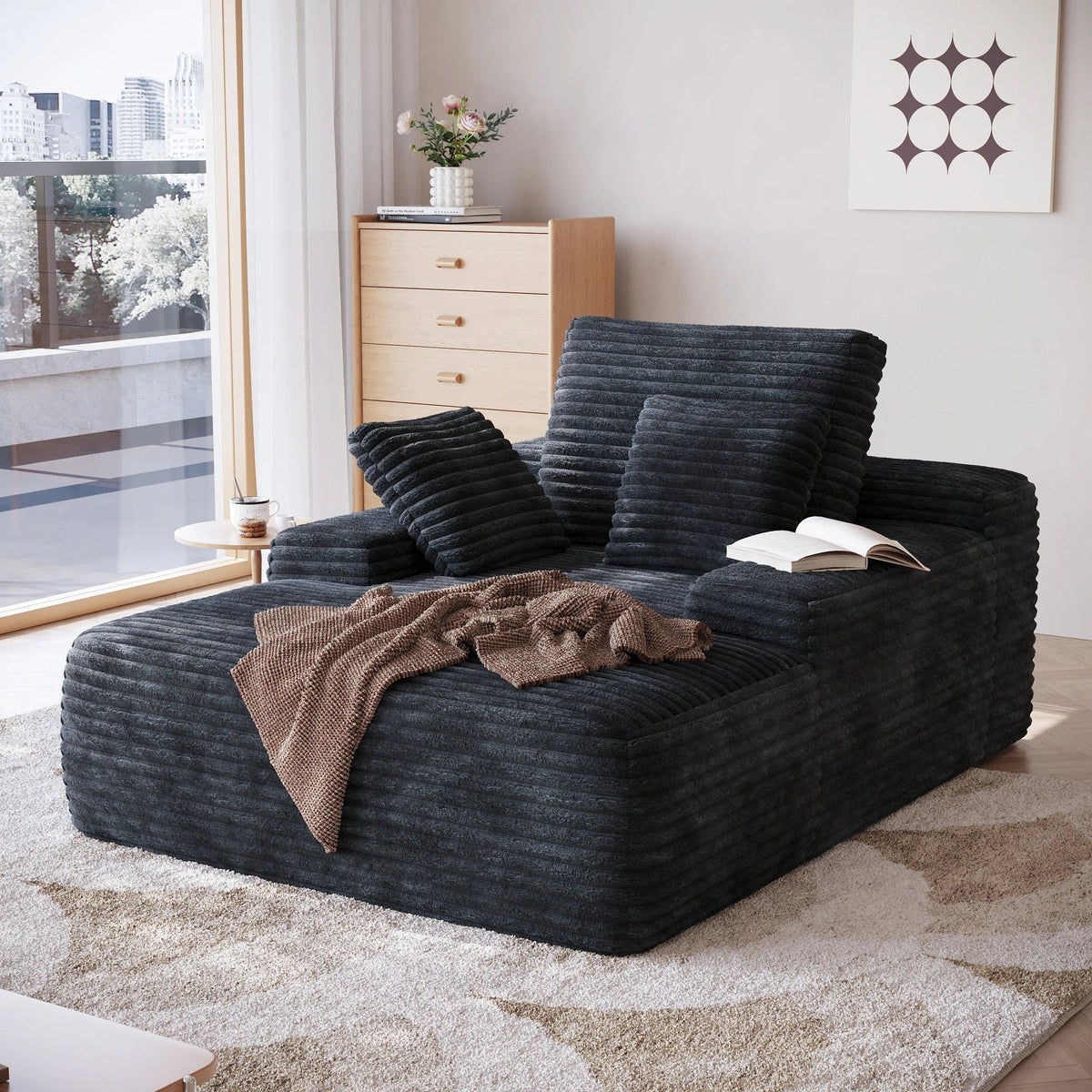 Cloud Feel Floor Sleeping Lounge Sofa