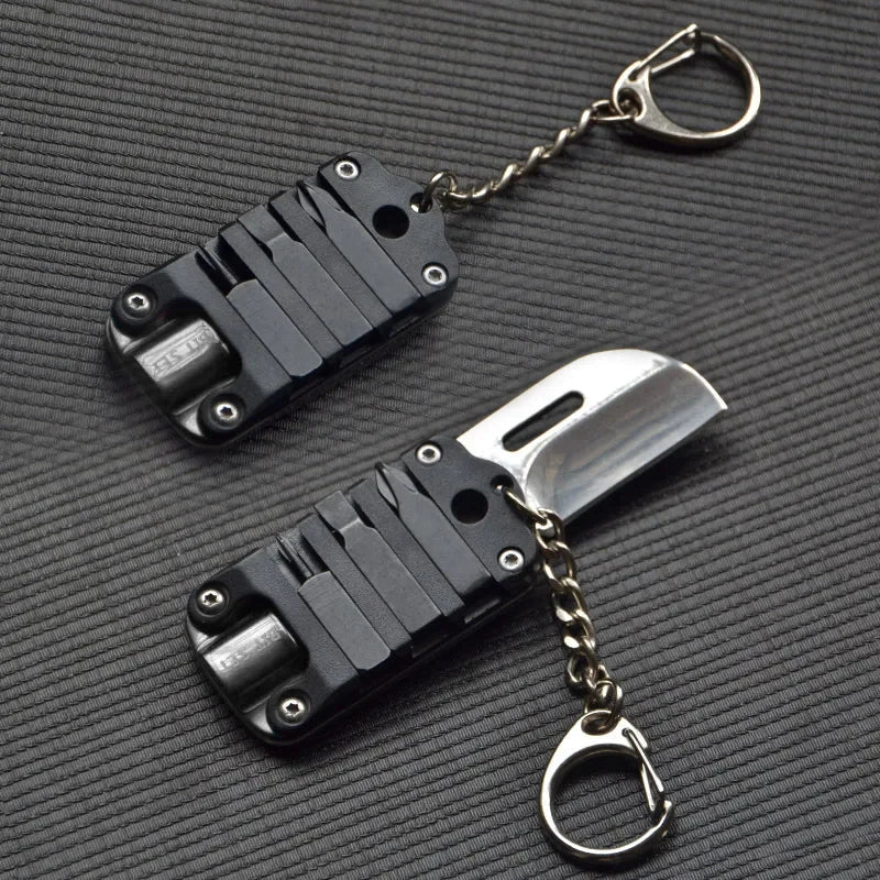 Mini Folding Knife Portable Keychain Tool