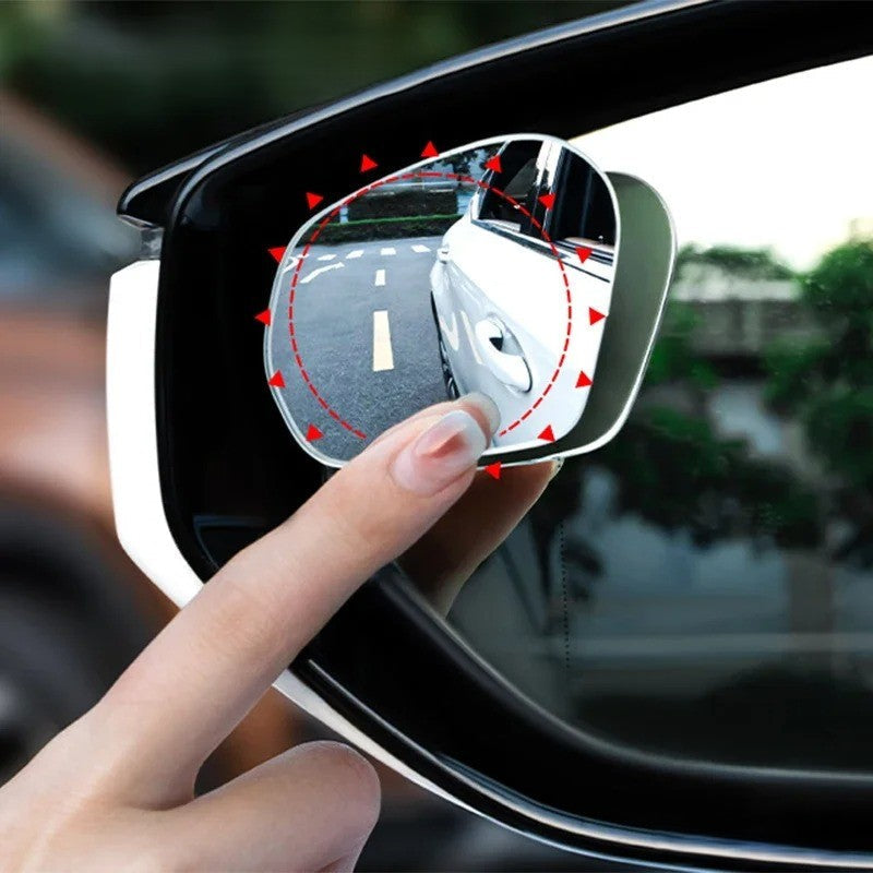Blind Spot Adjustable Frameless Rearview Mirror Set