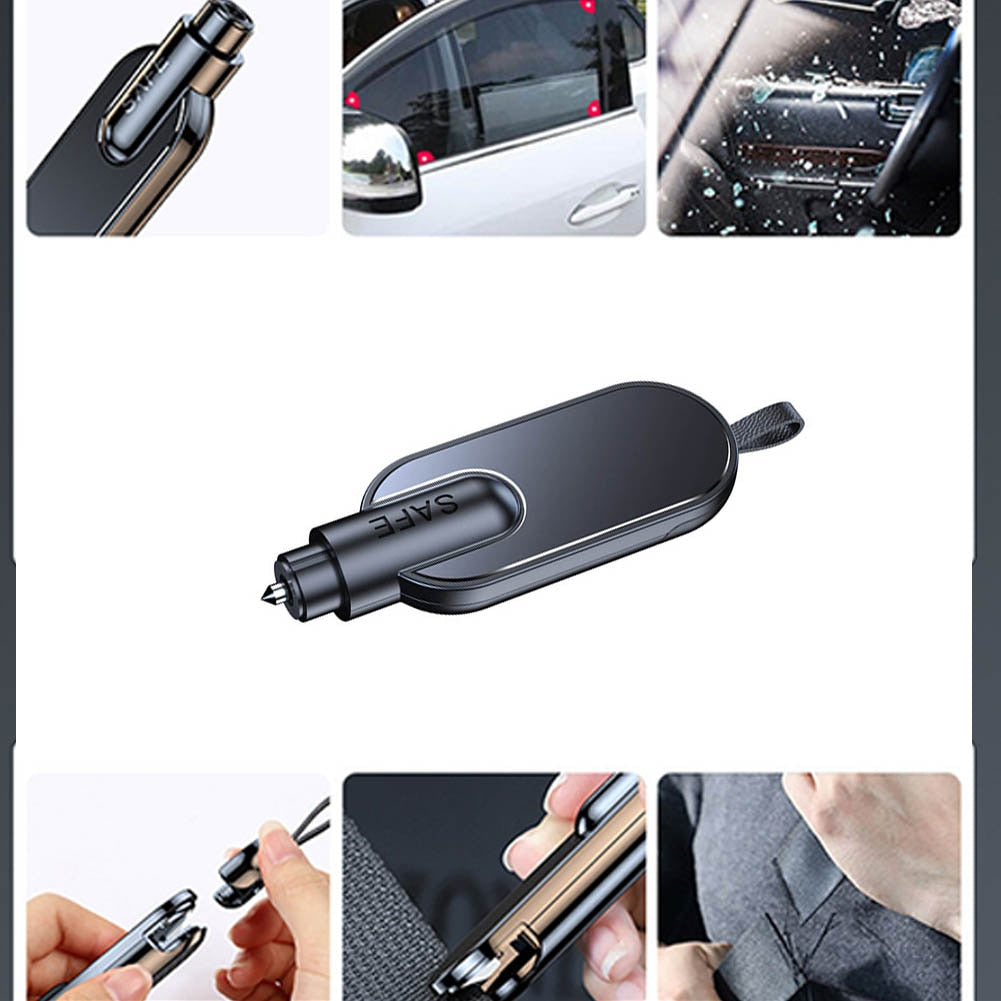 Car Belt Cutter Window Breaker Emergency Keychain