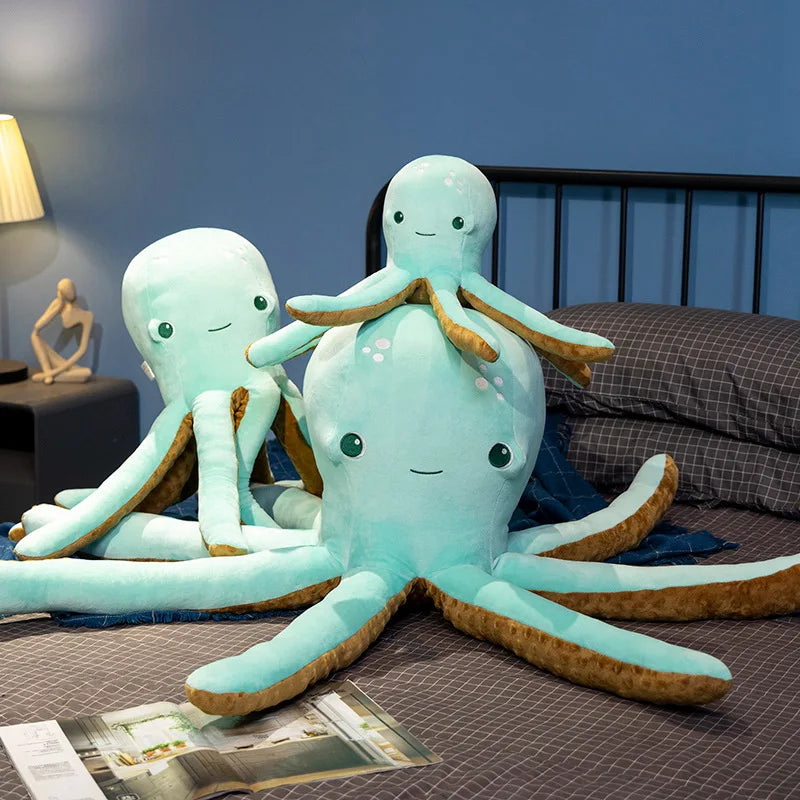 Long Tentacles Happy Octopus Plush Toy