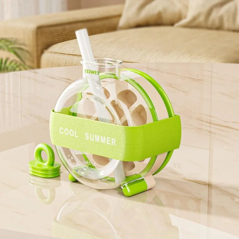 Cool Summer Globe Shape Drink Bottle