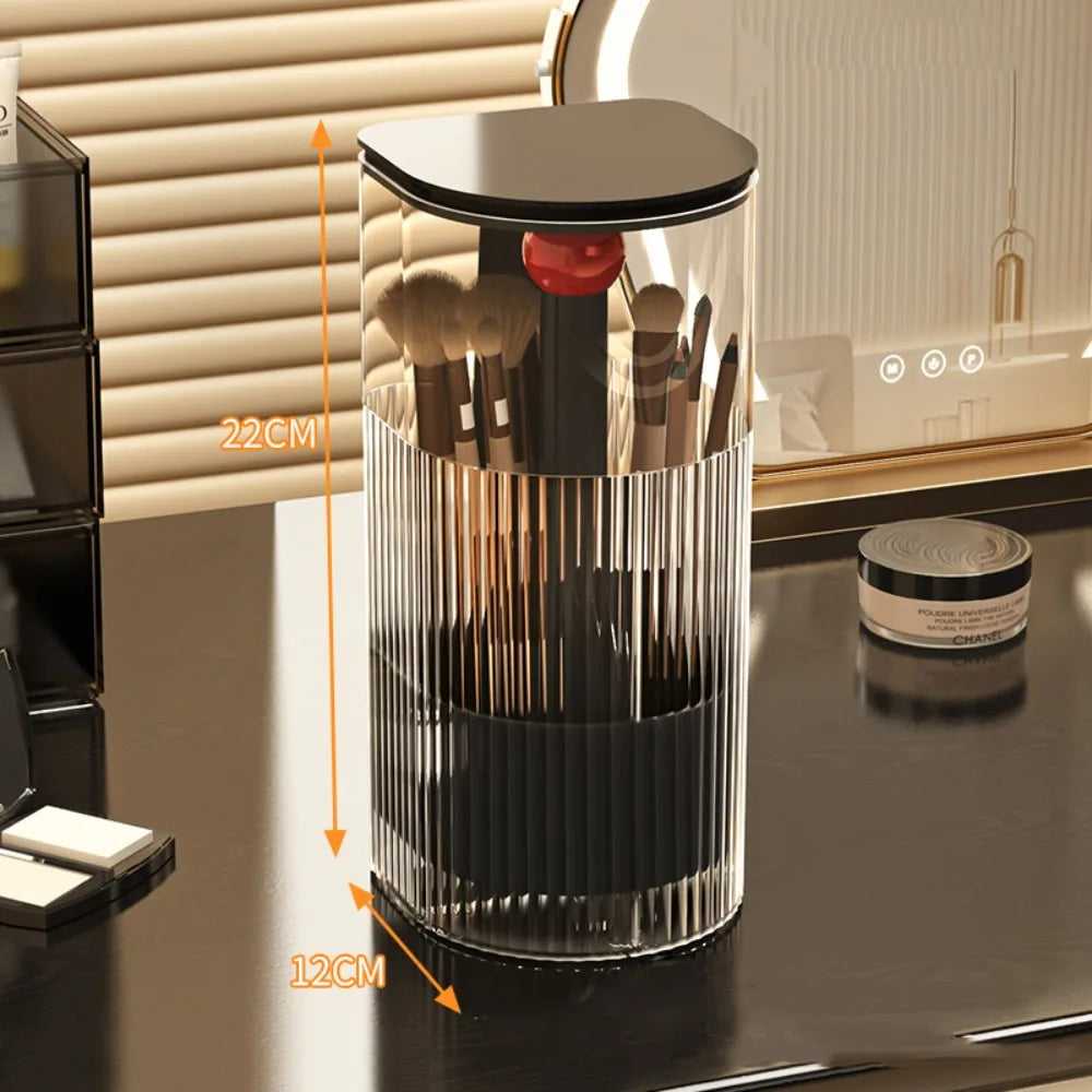 Rise & Glam Automatic Makeup Brush Storage Holder