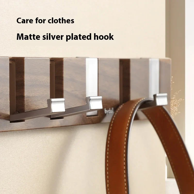 Pull & Hang Minimalist Wooden Wall Hanger
