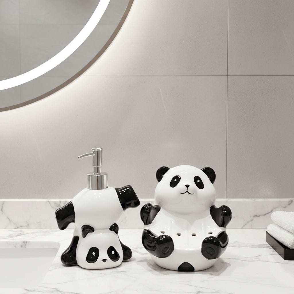 Flexible Panda Soap Dispenser