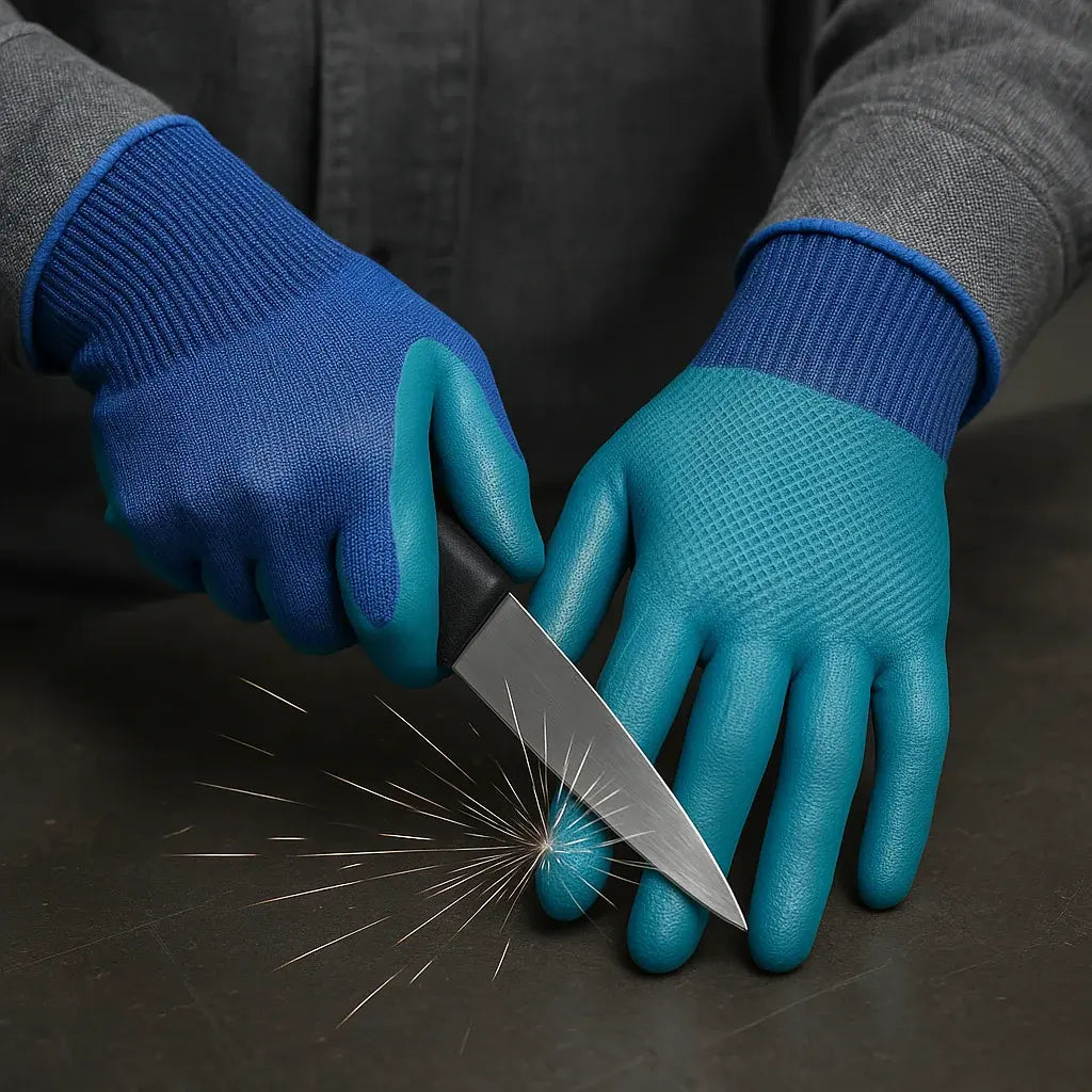 Tough Task Cut Resistant Industrial Work Gloves