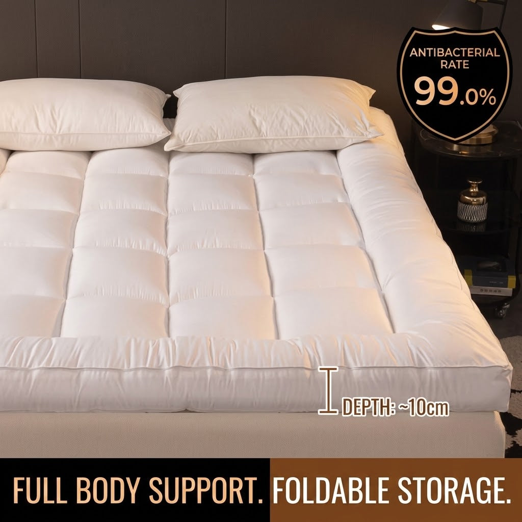 Cloud Stay Plush Mattress Topper