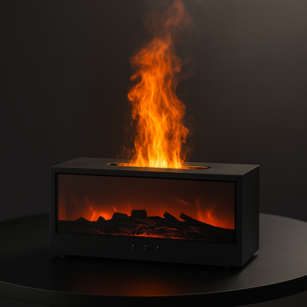 Fireplace Flame Mist Humidifier