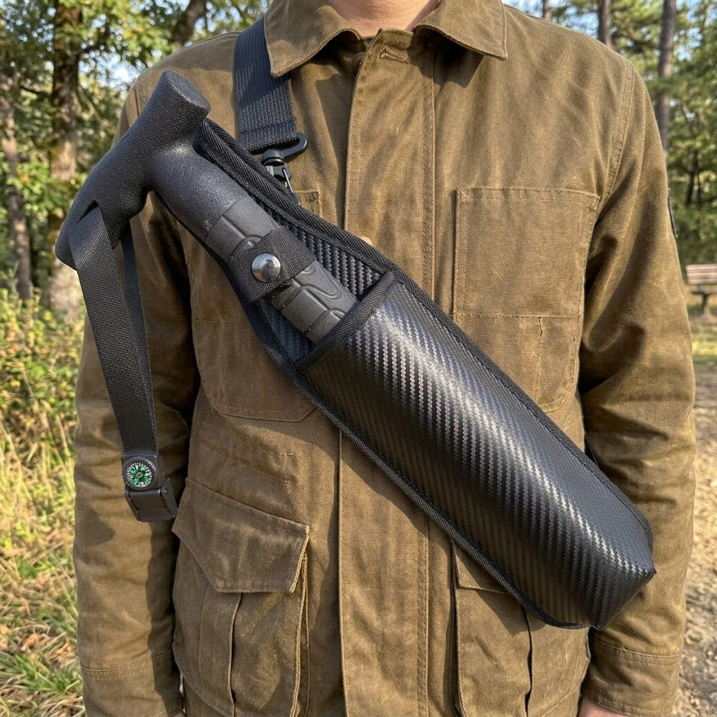 Telescopic Instant-Deploy Outdoor Stick