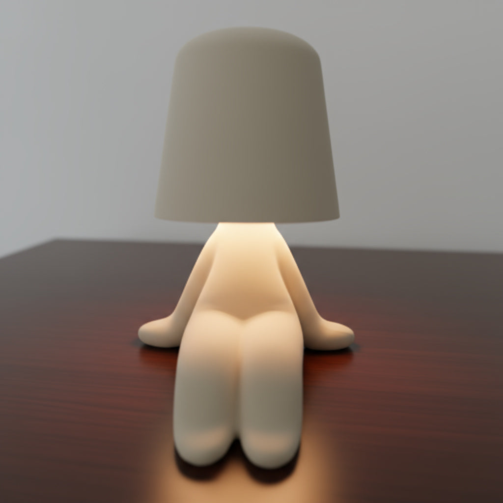 Quirky Man Modern Desk Lamp