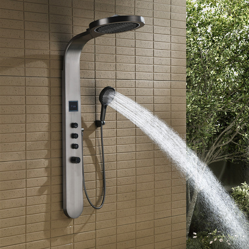 Hydro Massage Rainfall Digital Shower Set