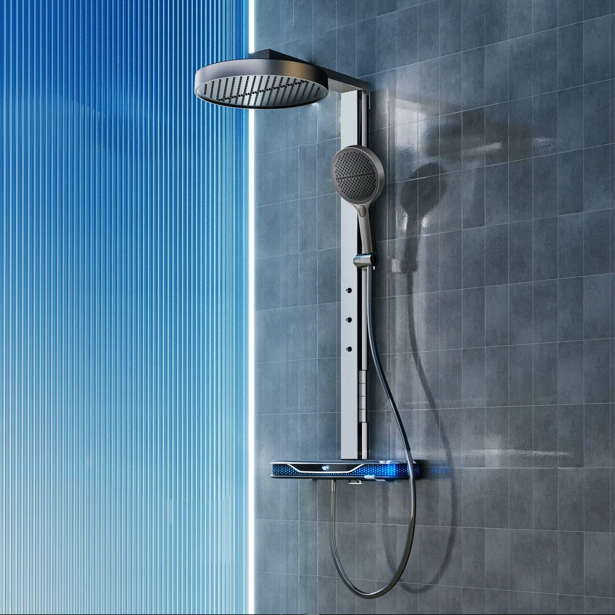 Nordic Rainfall LED Wall Smart Shower System