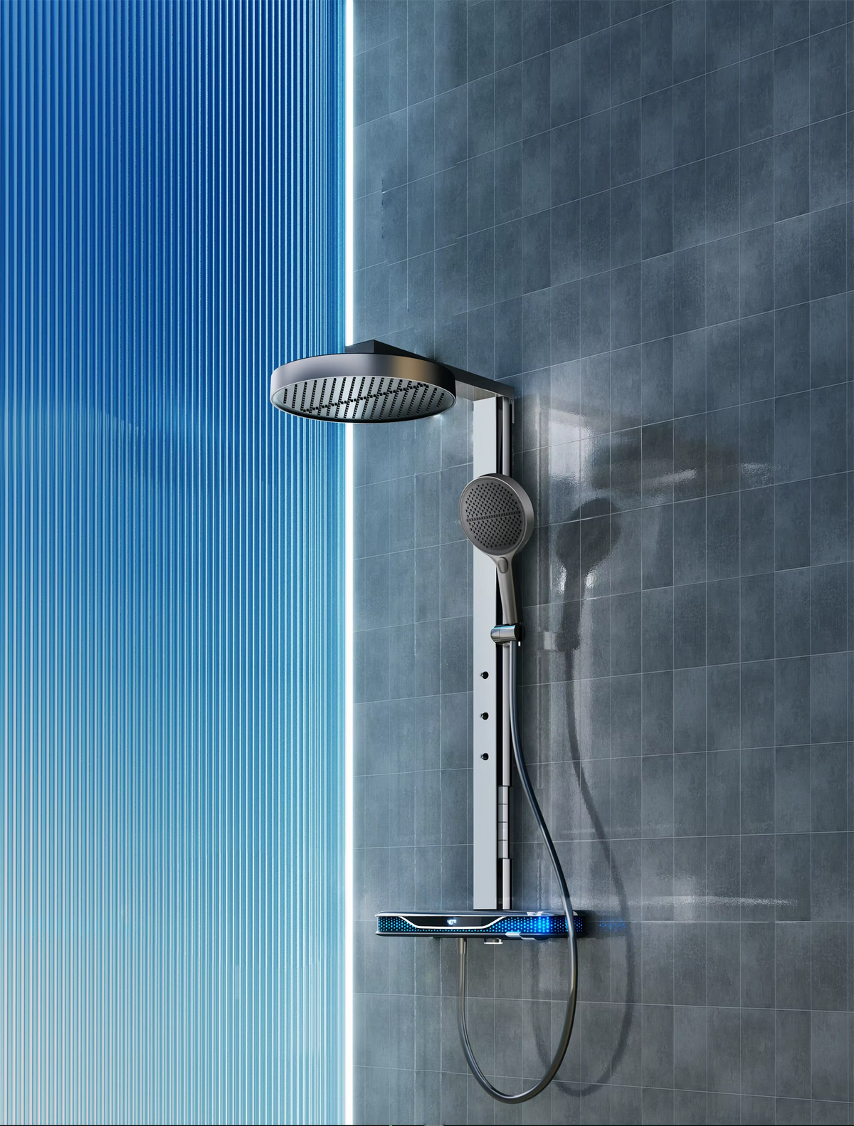 Nordic Rainfall LED Wall Smart Shower System