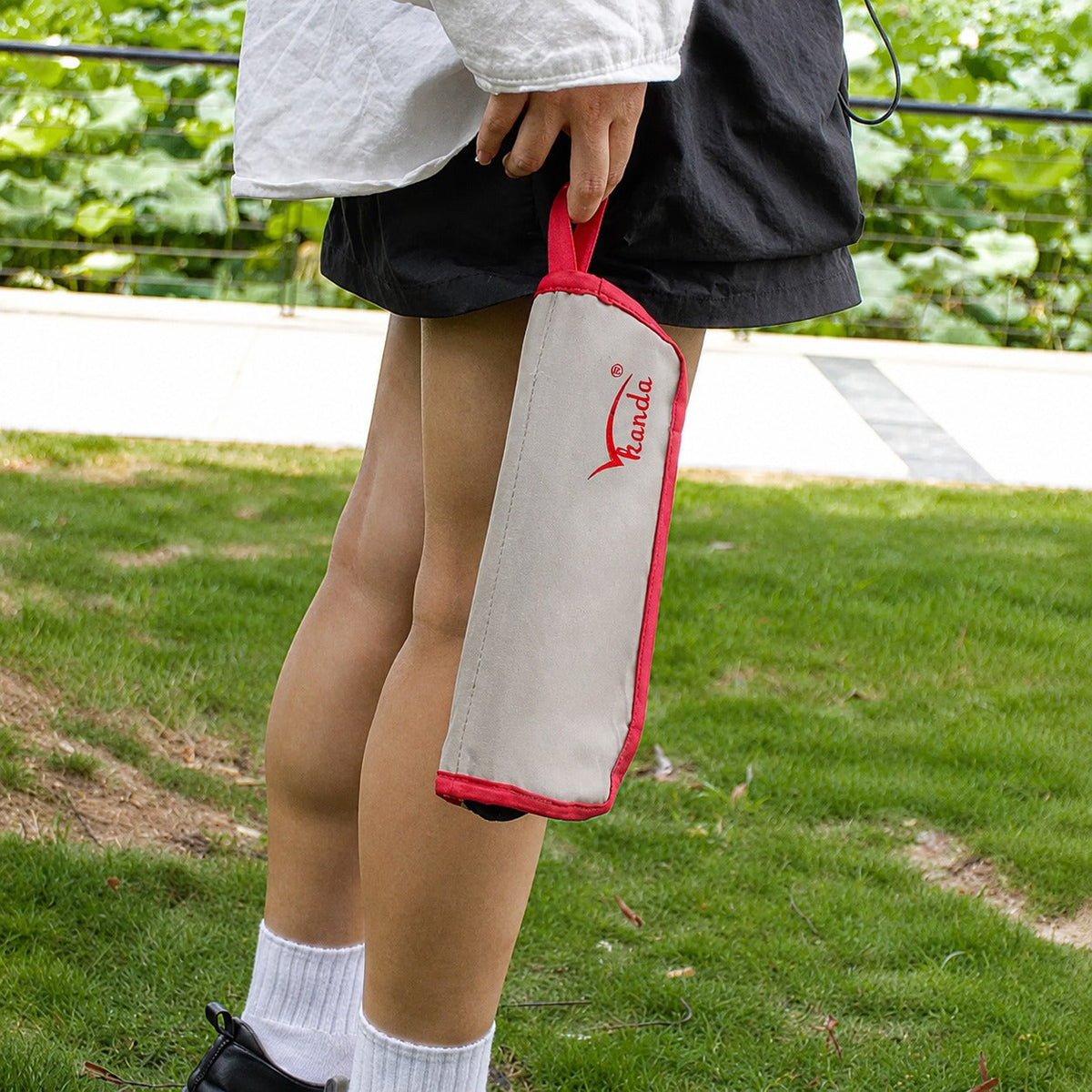 Space-Saving Lightweight Stainless Steel Foldable  Stool
