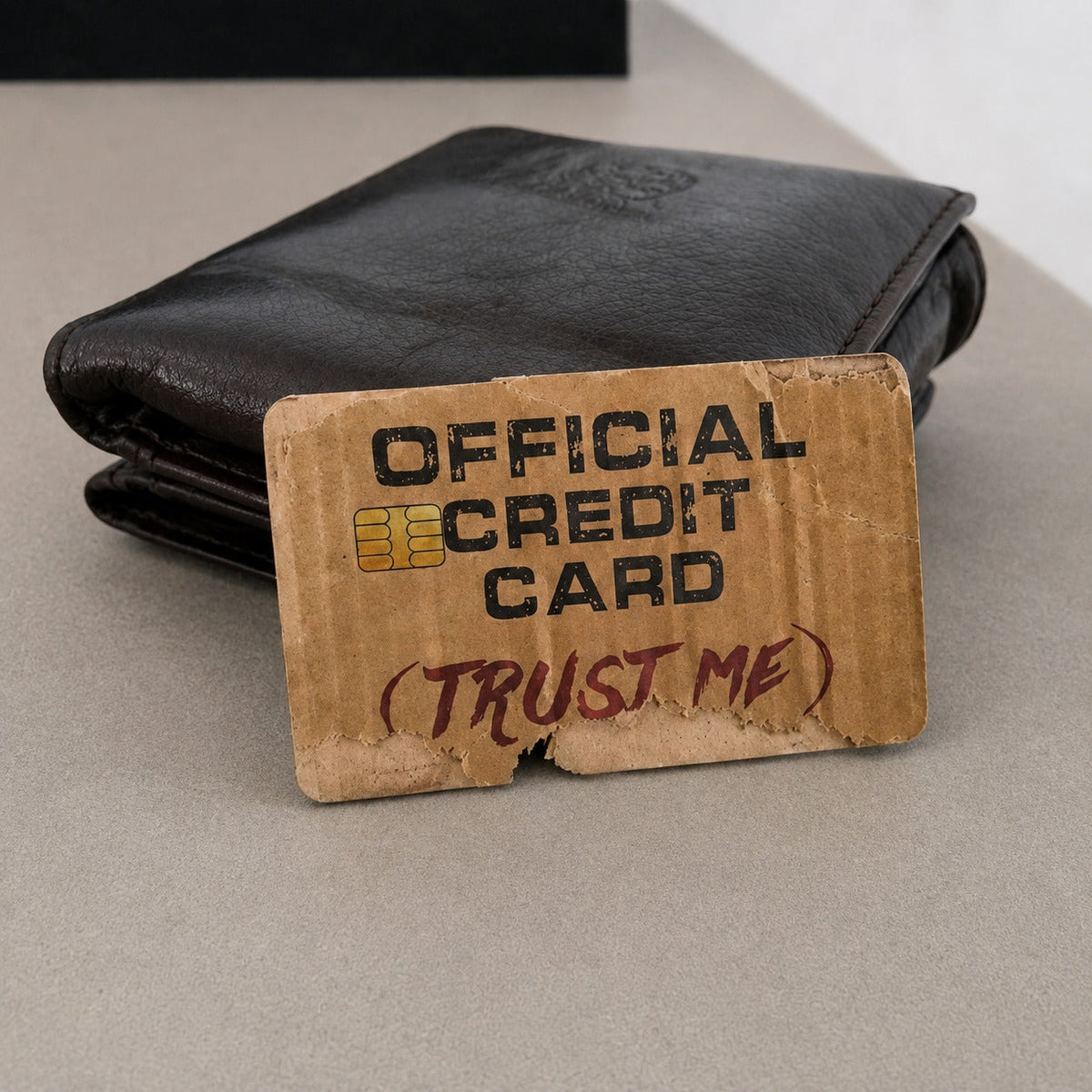 Trust Me Official Credit Card Sticker