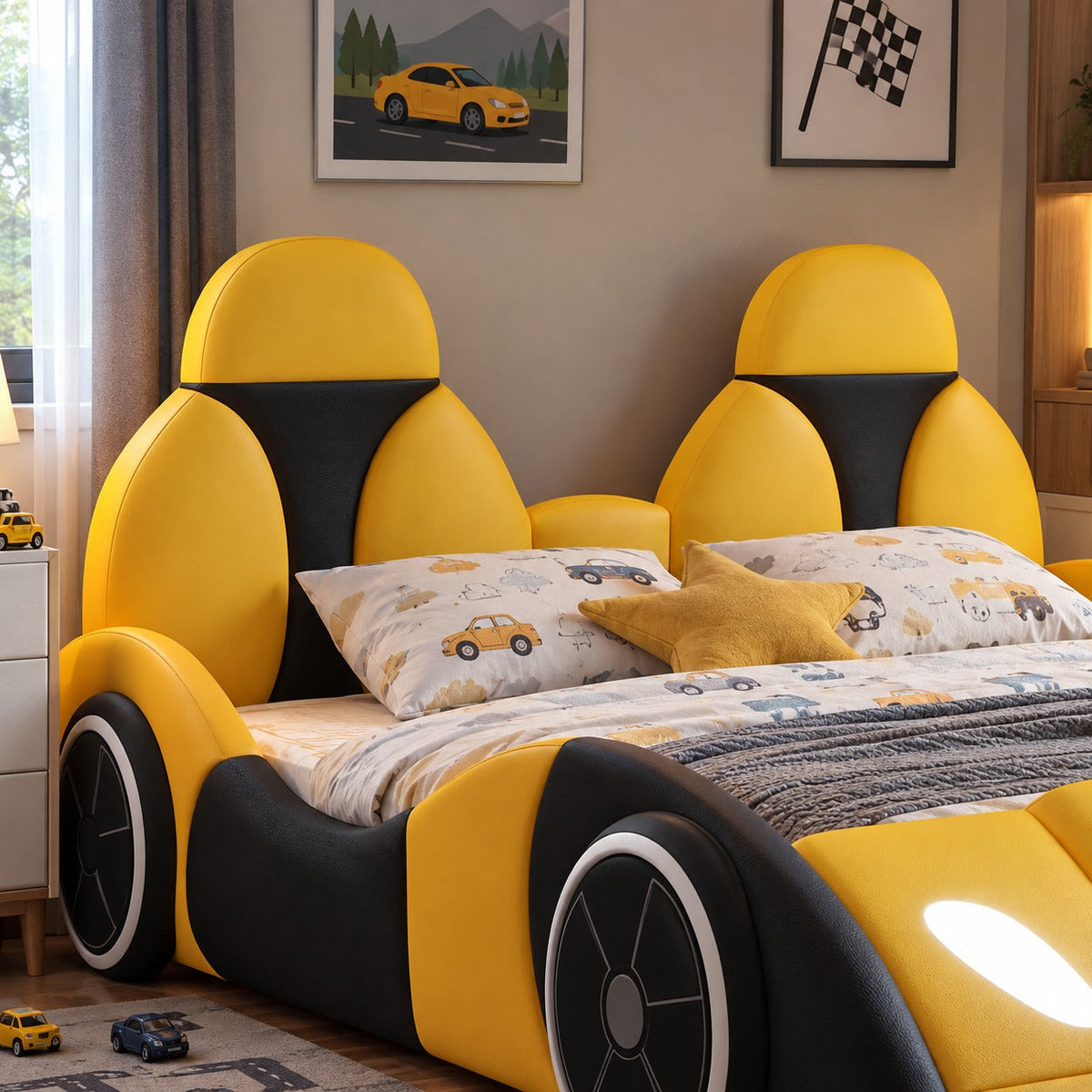 Dream Drive Racer Kids Race Car Bed Frame