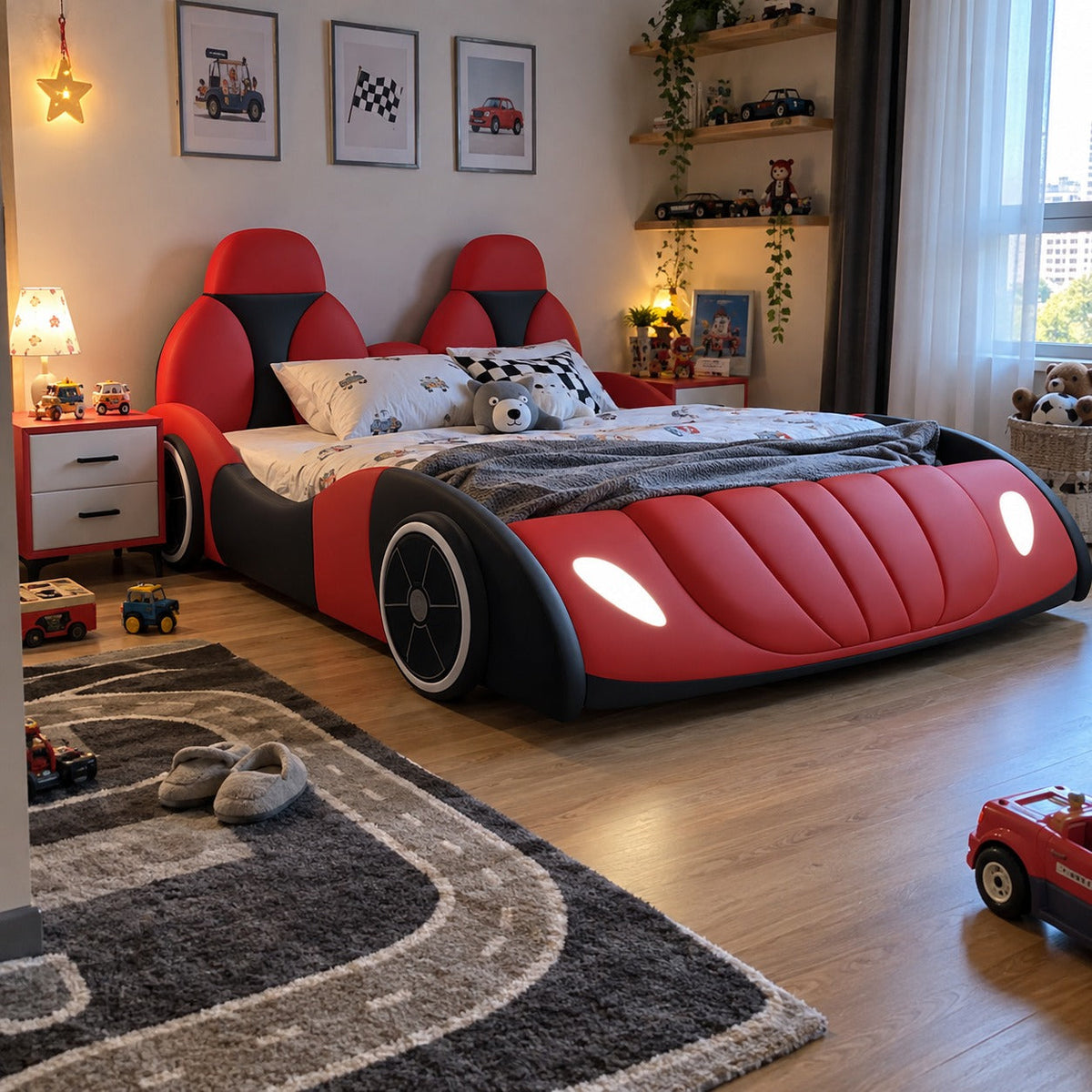 Dream Drive Racer Kids Race Car Bed Frame