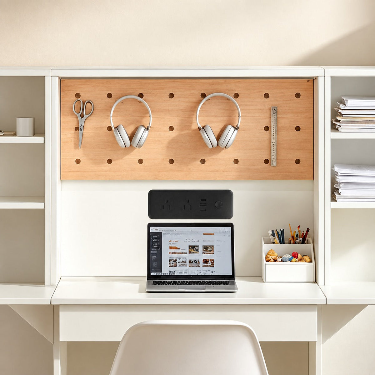 Everything in Place Foldable Home Office Desk