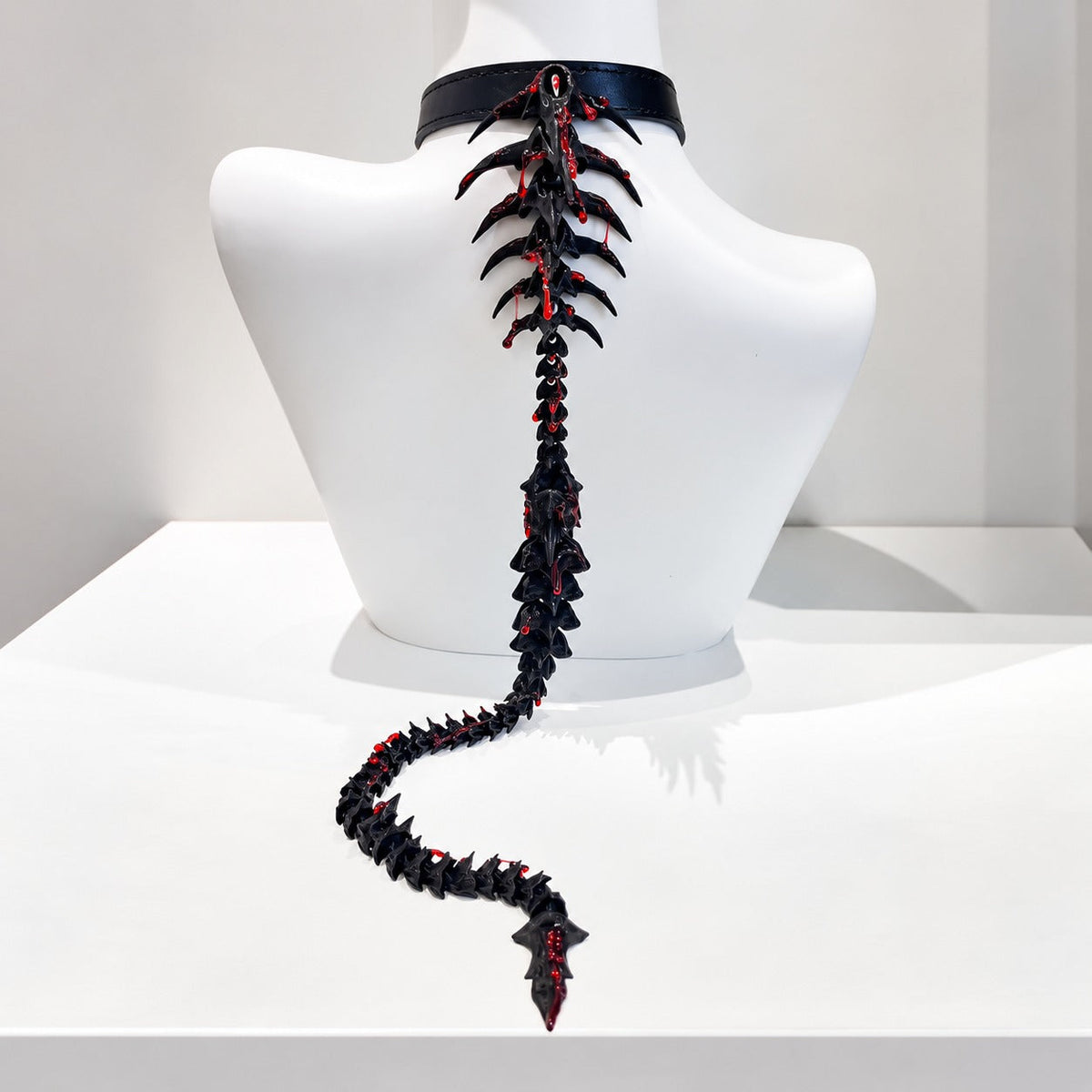 Bionic Gothic Style Spinal Back Jewelry