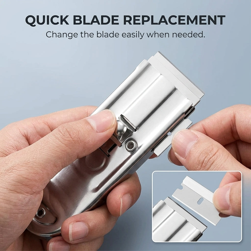 Compact Window Dirt Scraper Paint Remover