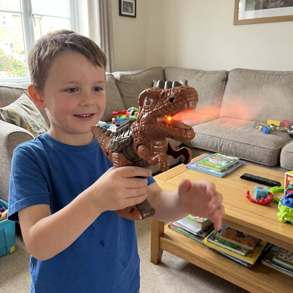 Dinosaur Power Electric Spray Toy Gun