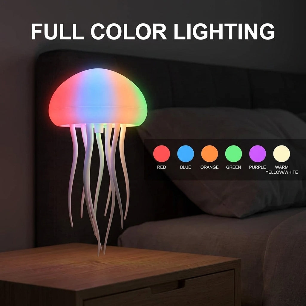 Jellyfish RGB Voice Control Pendant Night Lamp