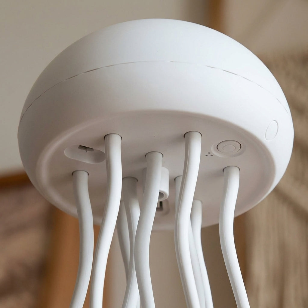 Jellyfish RGB Voice Control Pendant Night Lamp