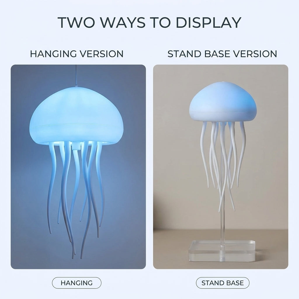 Jellyfish RGB Voice Control Pendant Night Lamp