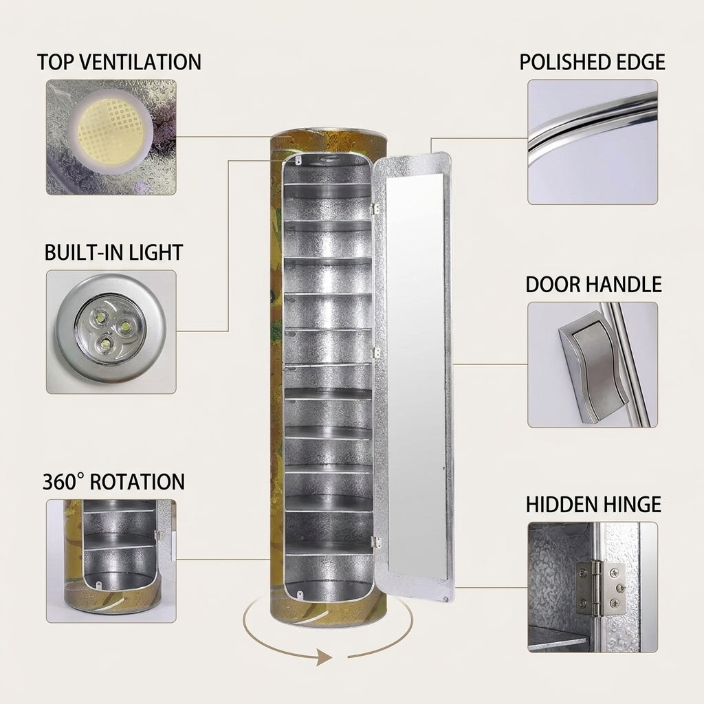 360 Rotating  Smart Disinfection Shoe Rack