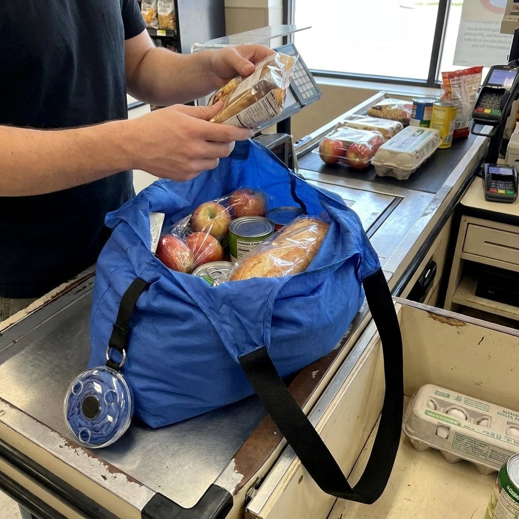 Portable Retractable Telescopic Storage Bag