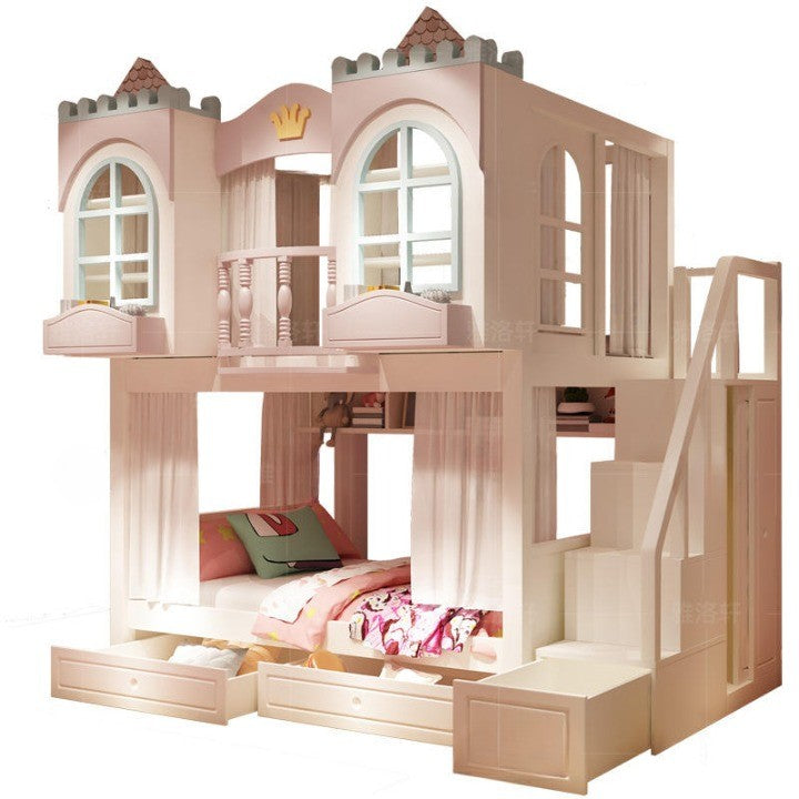Royal Princess Castle Bunk Bed