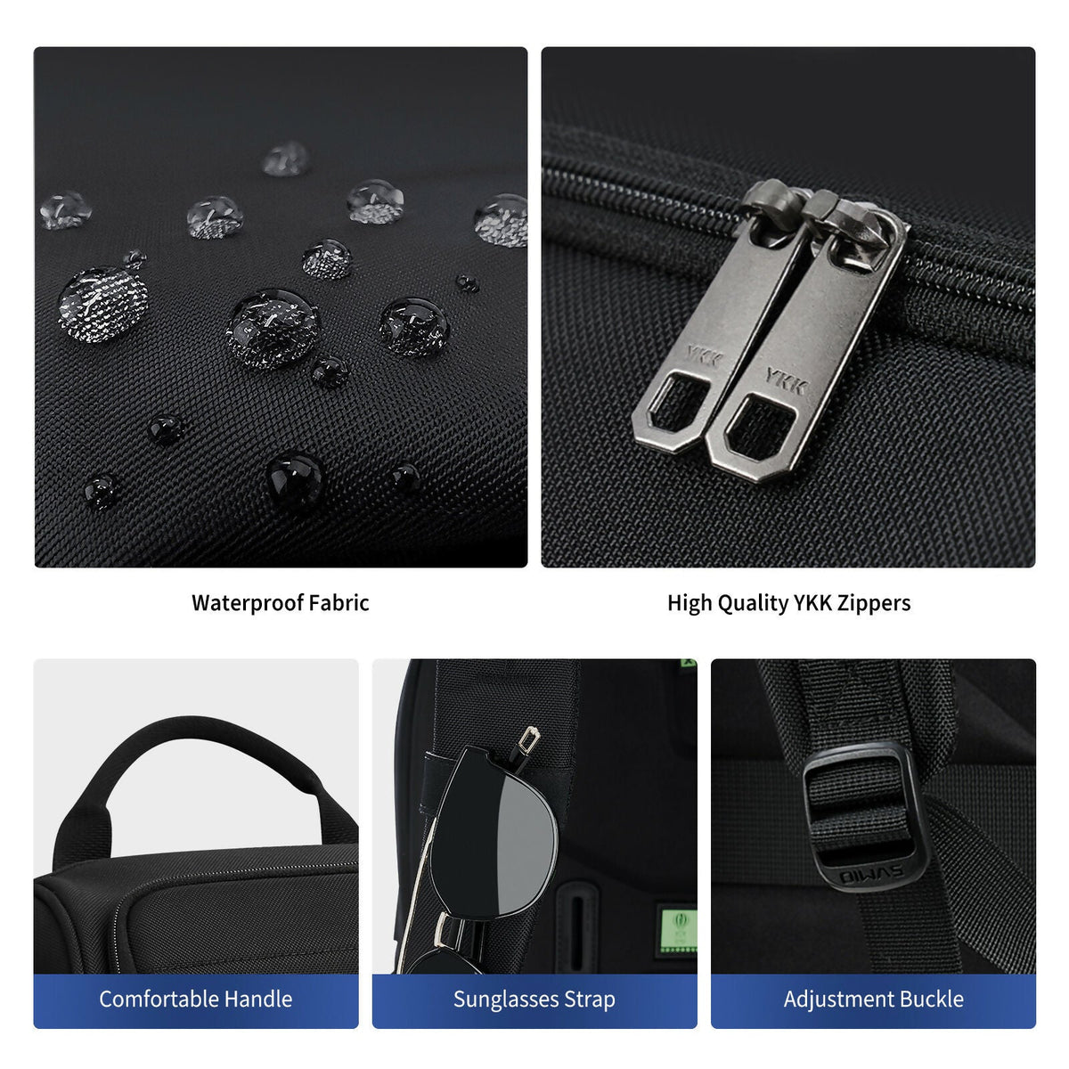 OIWAS 15.6” Laptop Backpack With USB Charging Port