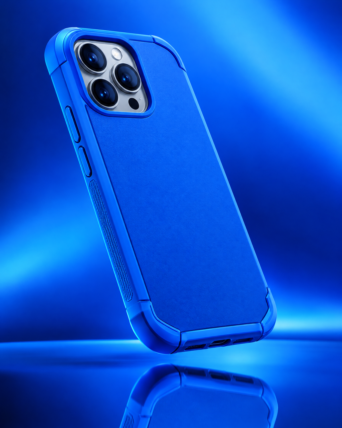 Duochrome iPhone Duo Case in Electric Blue