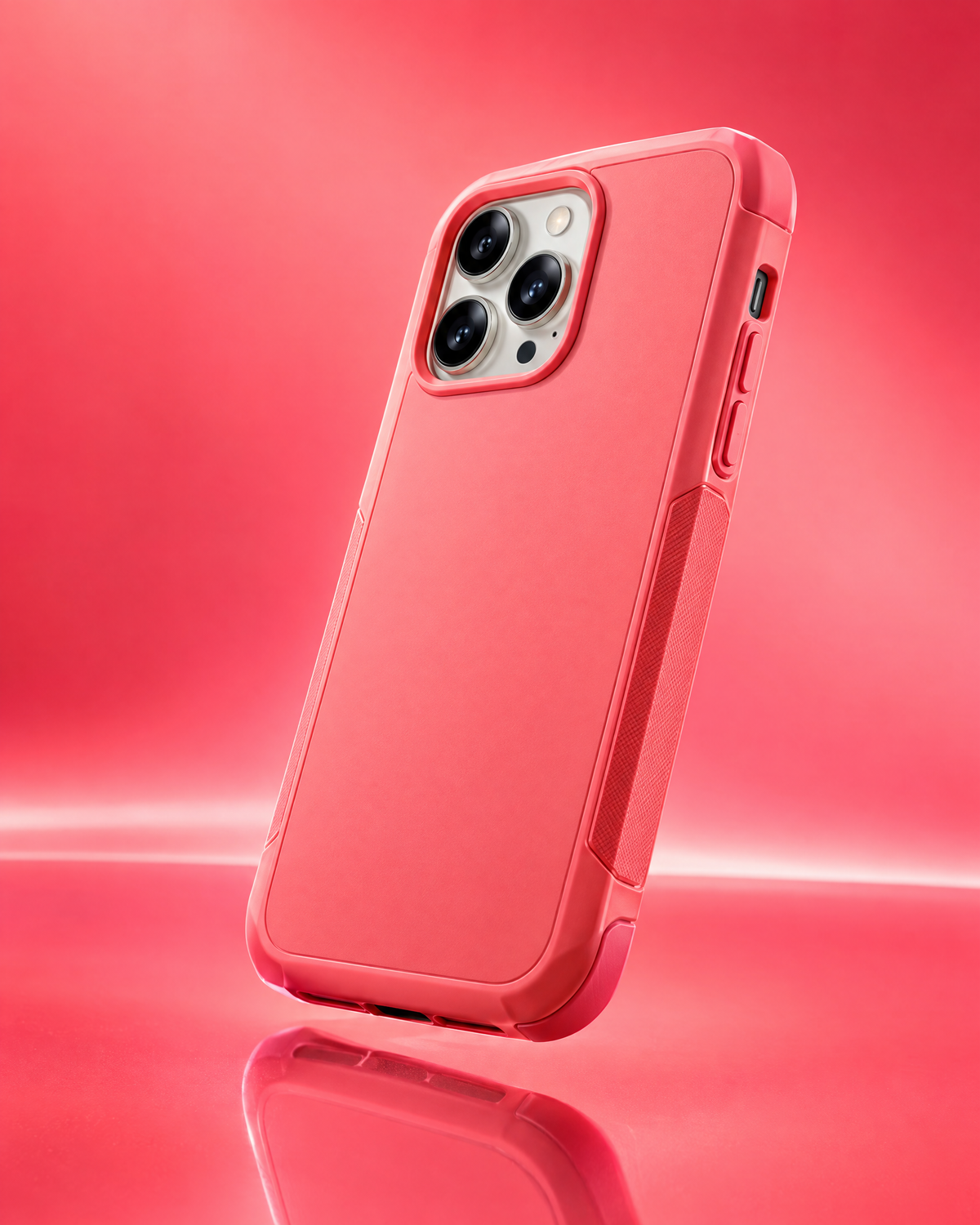 Duochrome iPhone Duo Case in Coral Pink