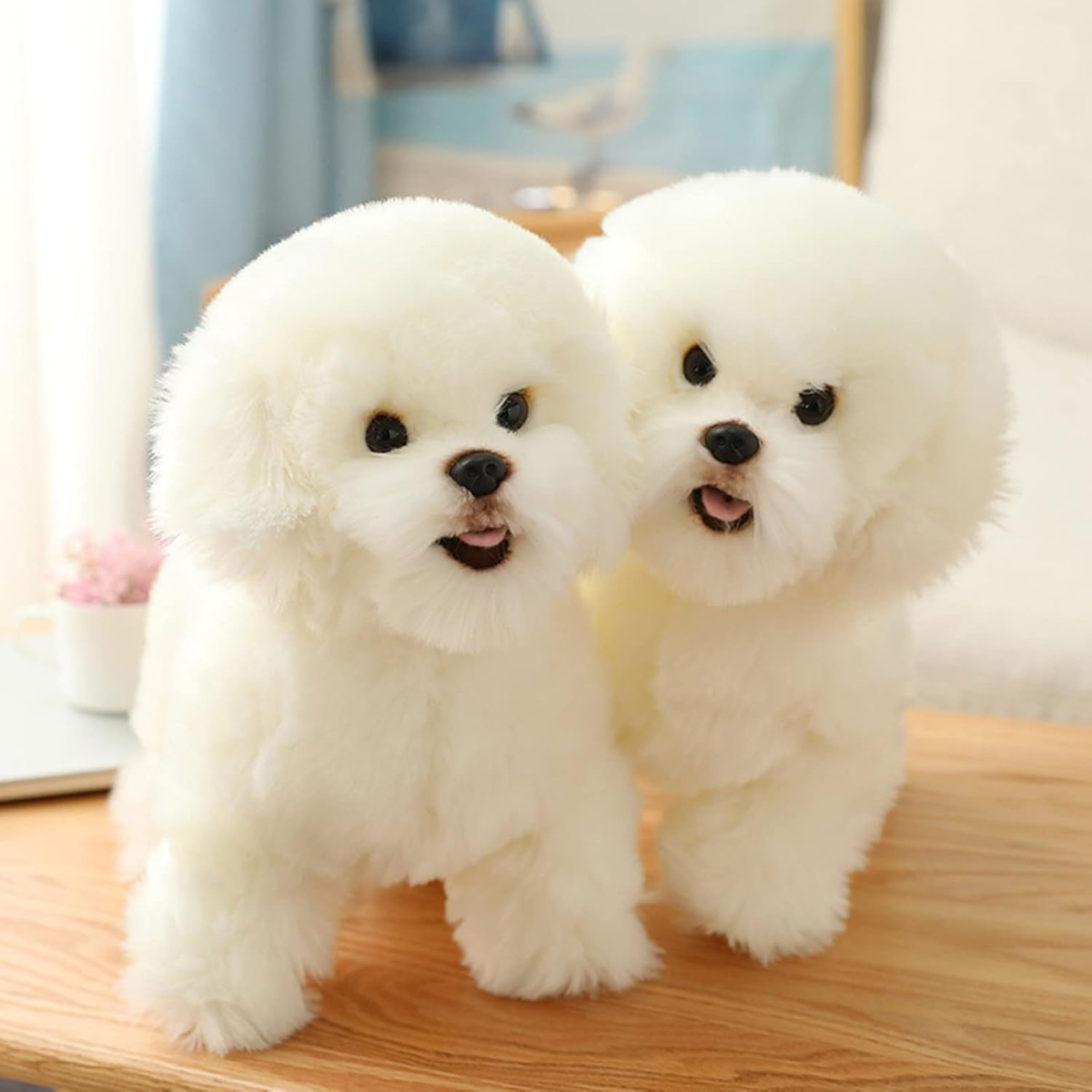 Fluffy Dog Hugging Plushie Pillow