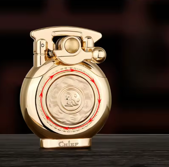 Mechanical Flip Top Kerosene Windproof Lighter