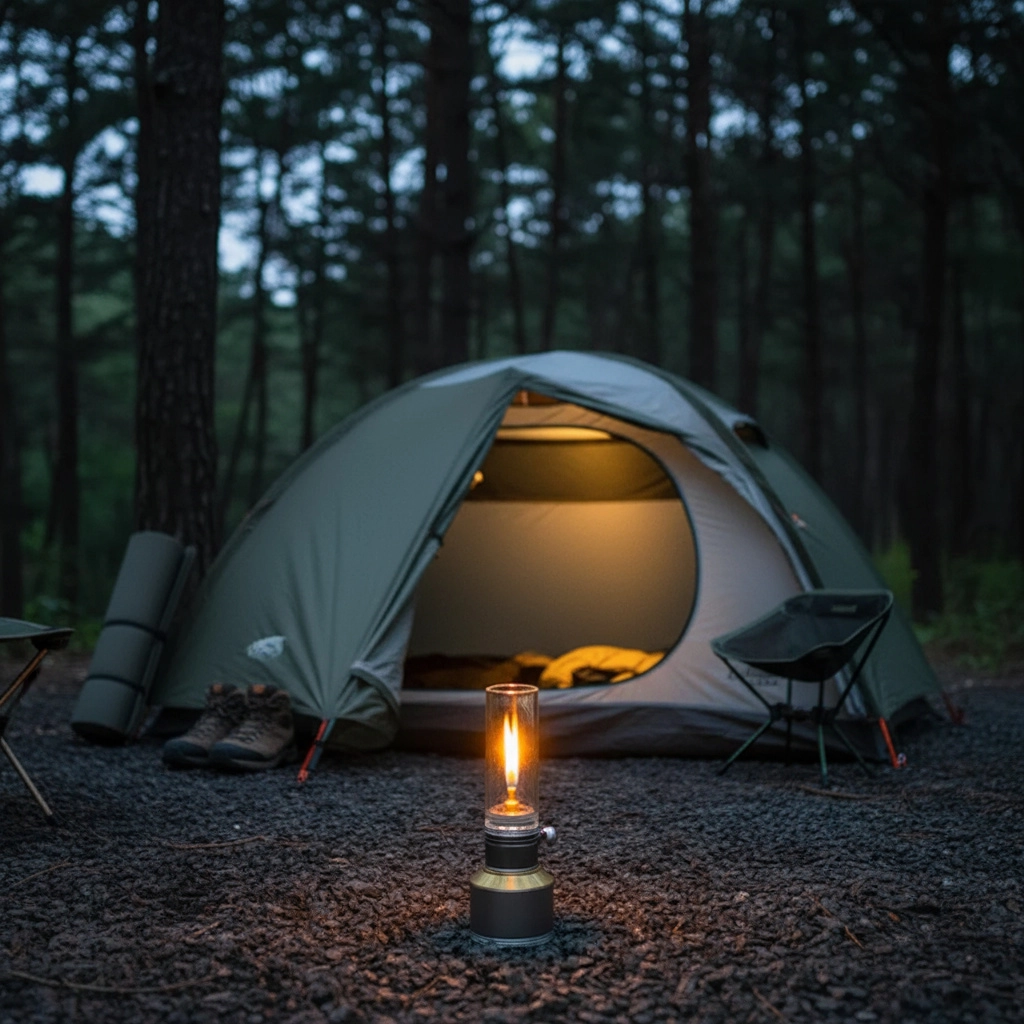 Mountain Peak Campsite Lamp