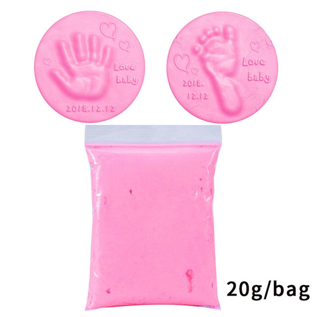 DIY Newborn Baby Footprint Mold