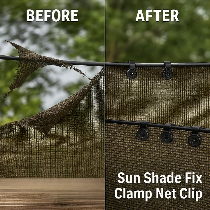 Sun Shade Fix Clamp Net Clip