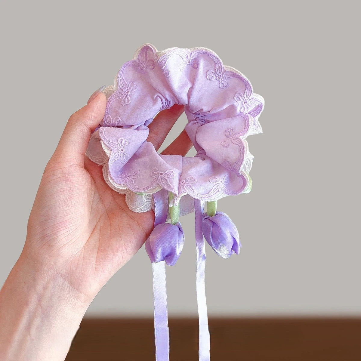 Fairy Bouquet Ribbon Easy Hair Tie